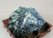 最贵的树化玉原石图片,请大师看一下:这方树化石玉化的怎么样？