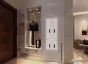 鞋柜放在入户门哪侧好,入户鞋柜深度能超过门框吗？