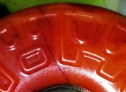 玉石染色鉴别方法图解,菱镁矿染色仿绿松石如何分辨和鉴定？