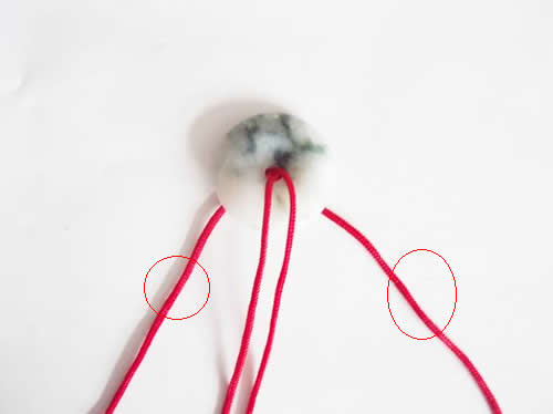 简单平安扣绳结系法图解