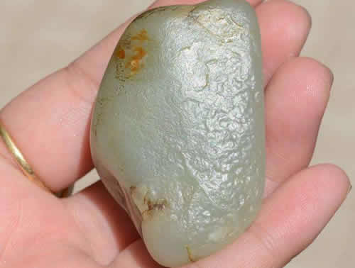 和田玉戈壁料的产地神奇之处