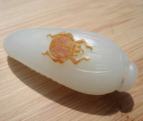 玉雕玉米的寓意