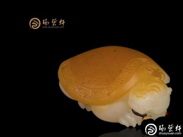 和田玉籽料皮色的利用