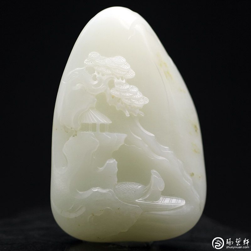 和田玉籽料摆件的收藏